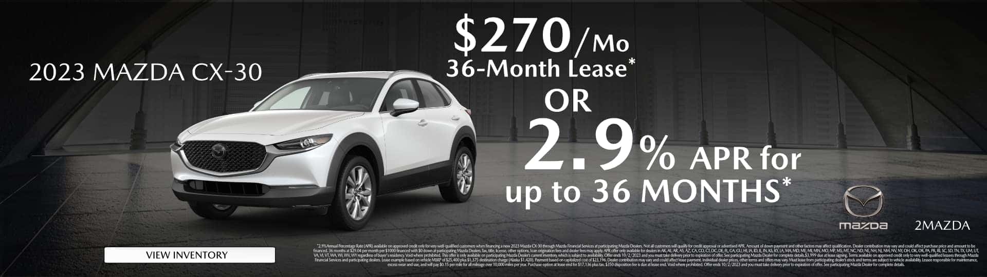 SEPTEMBER_2023 CX-30_2MAZDA