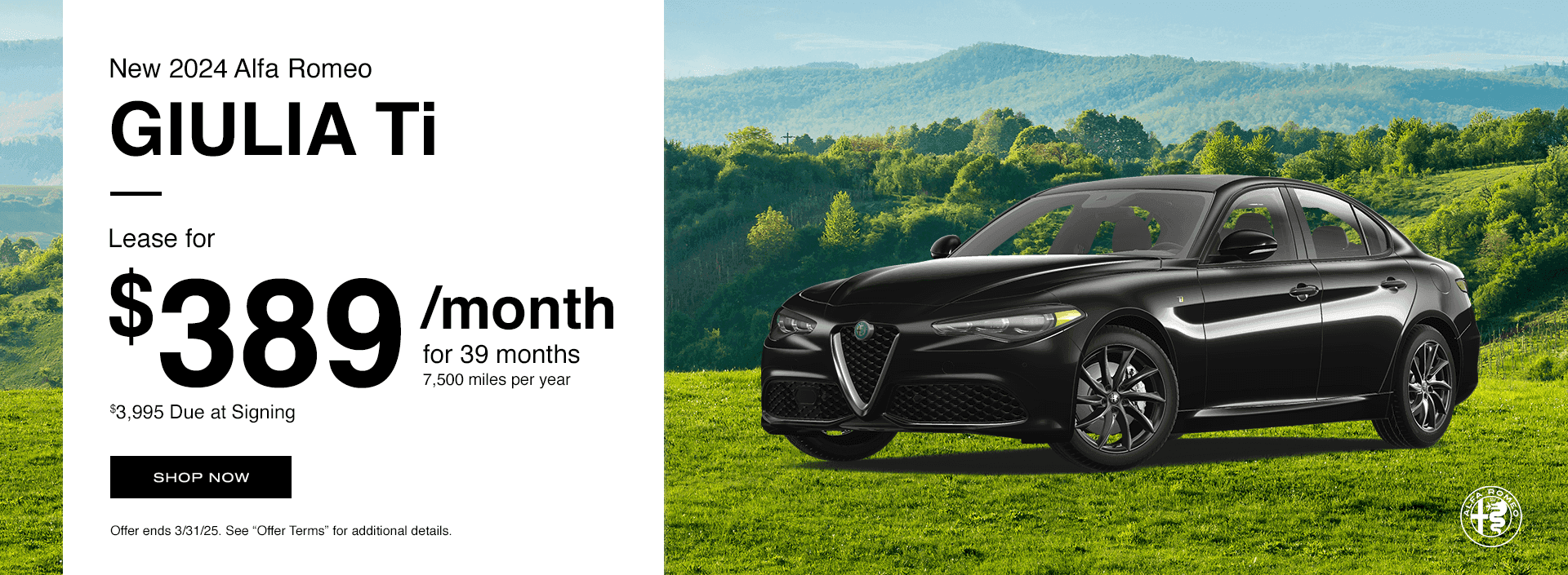 NEW 2024 ALFA ROMEO GIULIA Ti