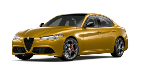 Gold 2022 Alfa Romeo Giulia Veloce