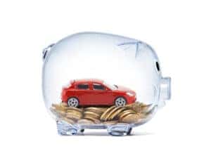 Car in Piggy Bank