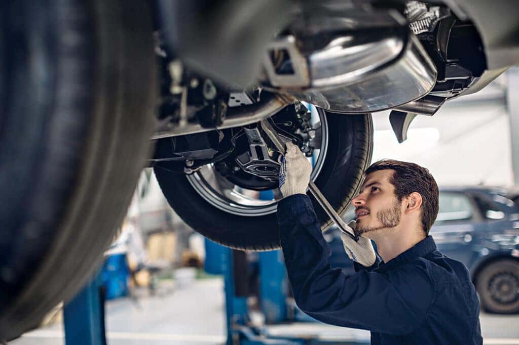 Inspecting Exhaust System