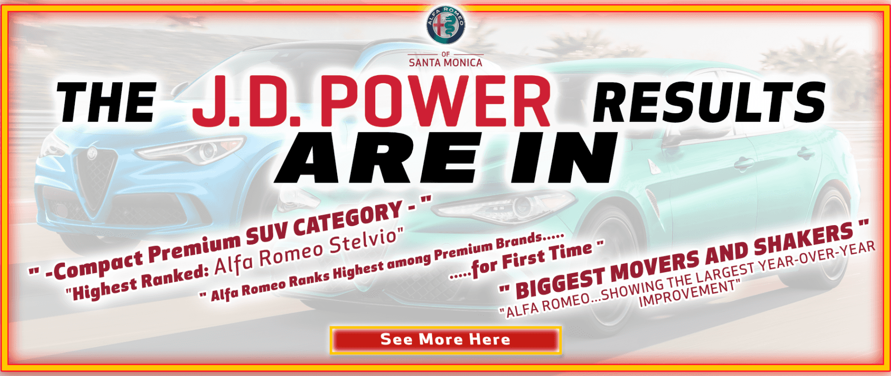 2023 JD POWER ALFA ROMEO