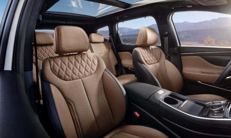 2022 Hyundai Santa Fe interior seating