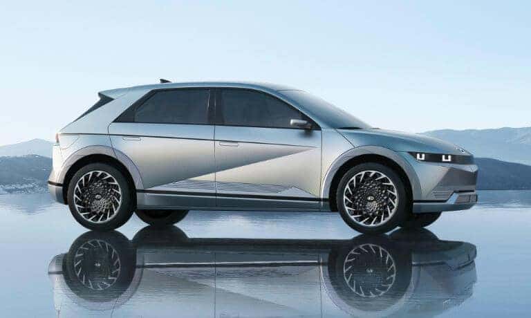 2024 Hyundai Ioniq 5 parked on a reflective surface