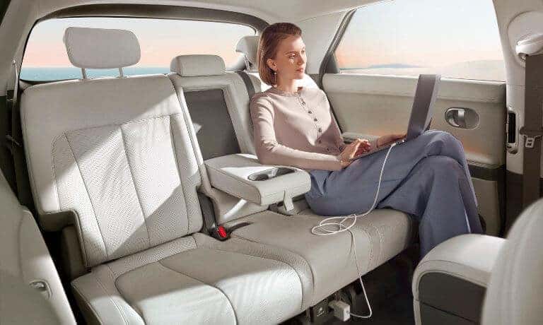 2024 Hyundai Ioniq 5 back seats and legroom