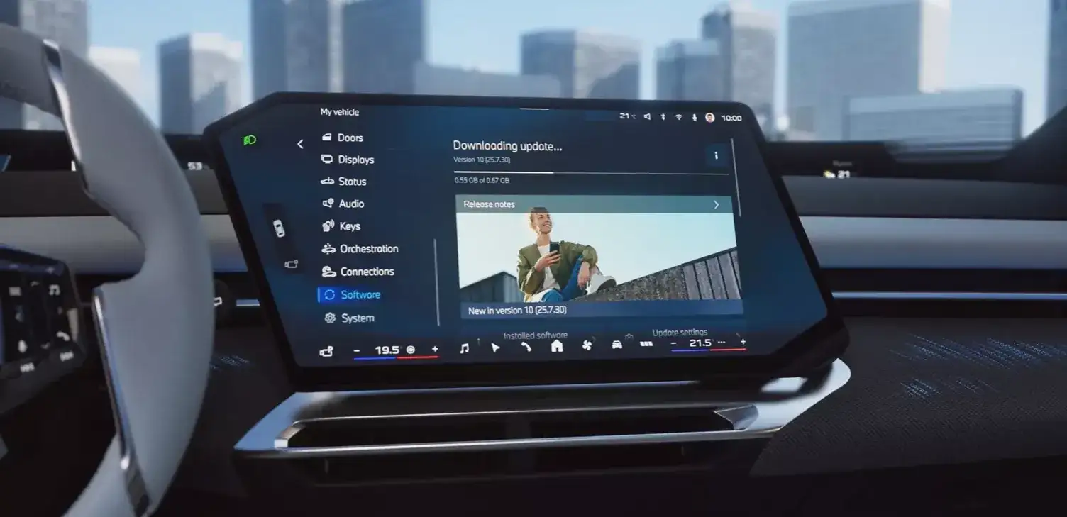 BMW iX3 Digital Interface
