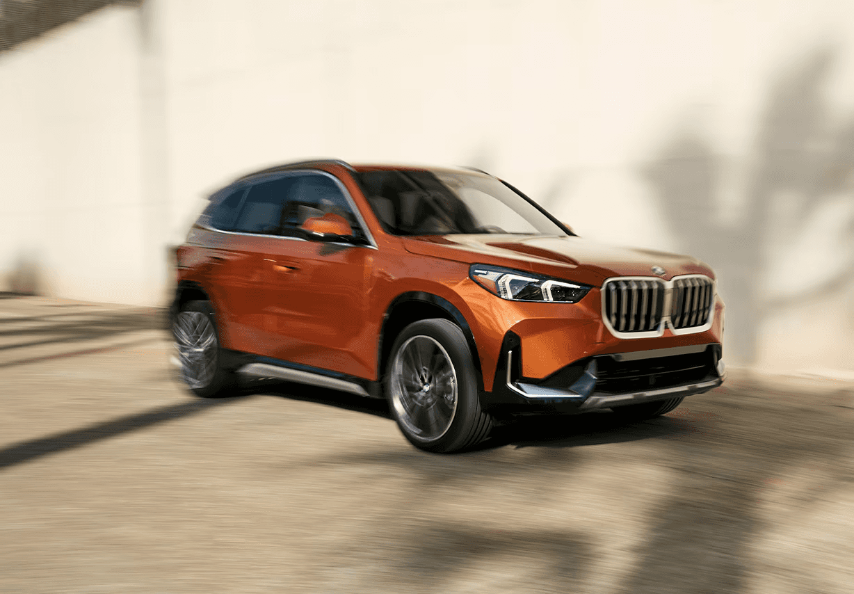 Orange 2025 BMW X1