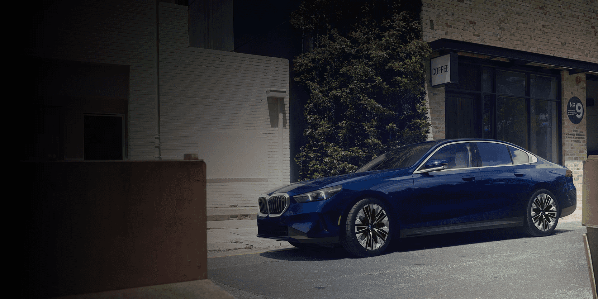 2025 Blue BMW 5 Series