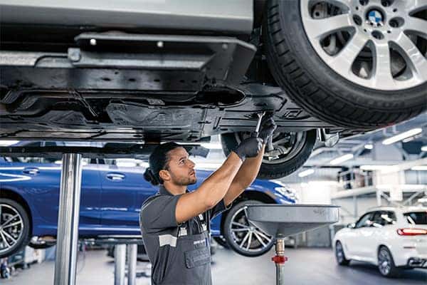 BMW oil service and maintenance