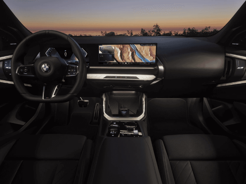 BMW Dashboard and Center Console