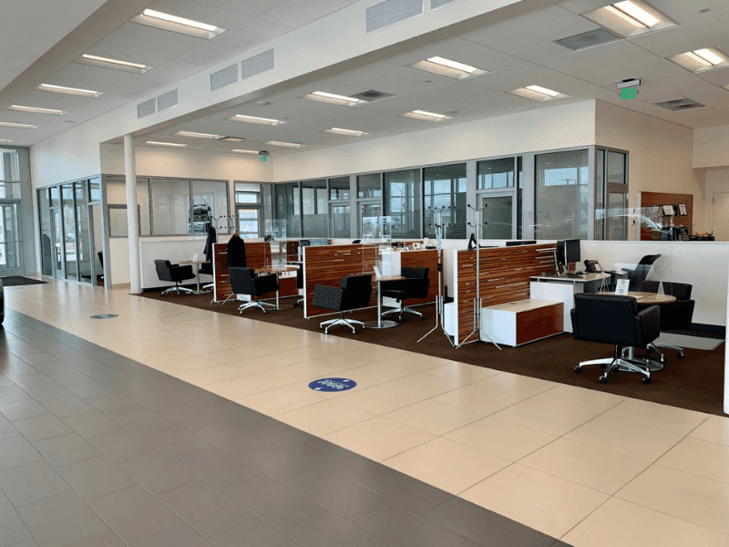 BMW sales area