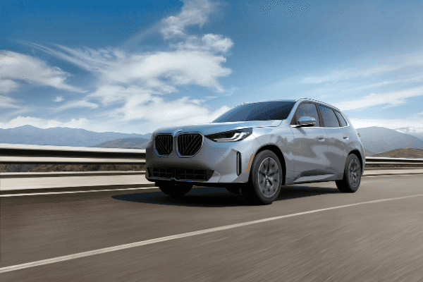 BMW X3 Driving