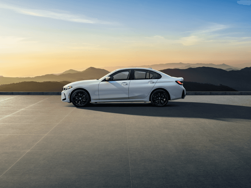 BMW 330i side profile