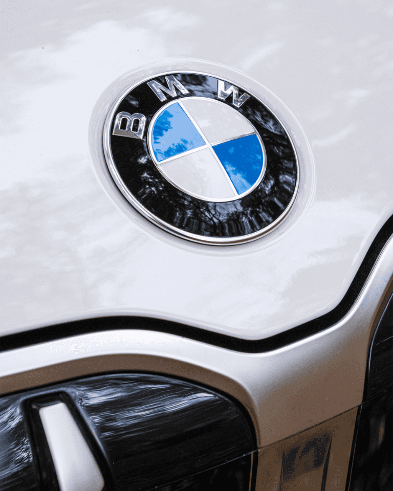 BMW X1 hood badge