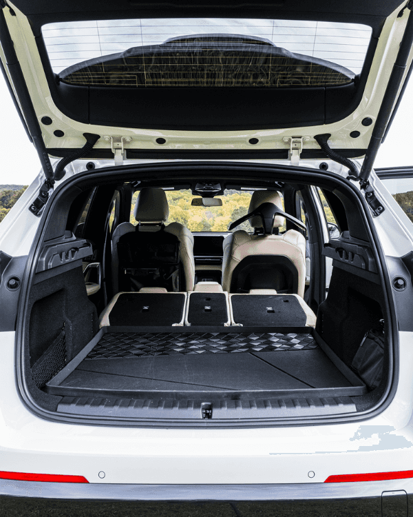 BMW X1 cargo area