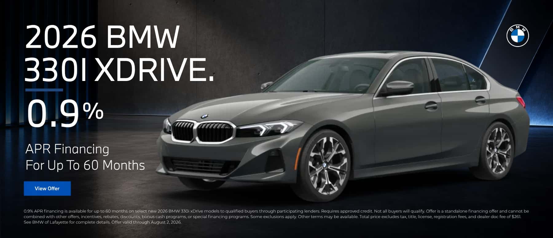 BMW 330i Finance Offers