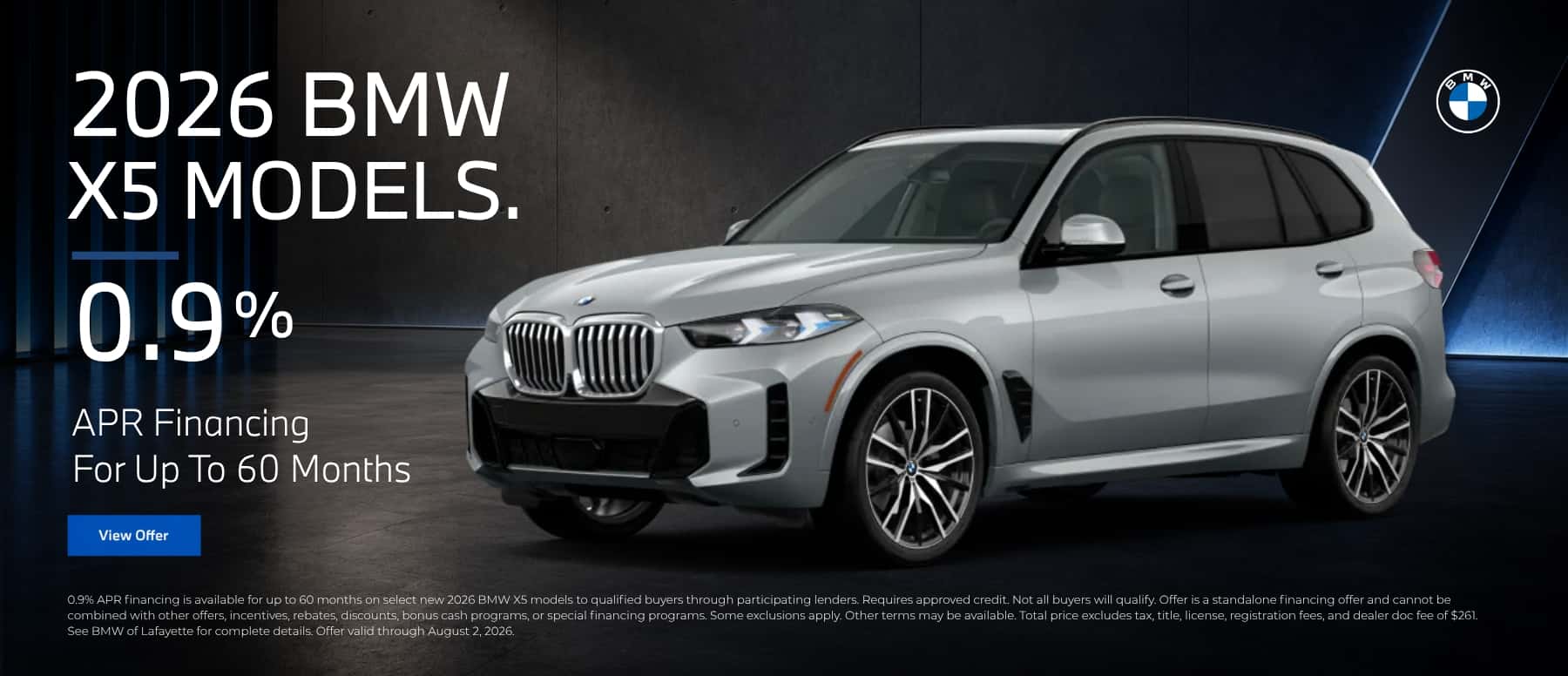 BMW X5 Finance Offers