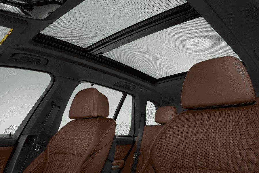 BMW panoramic glass roof