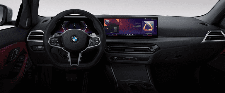 BMW dashboard warning lights and instrument display