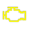 BMW yellow emissions system warning light