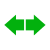 BMW green turn signal indicator