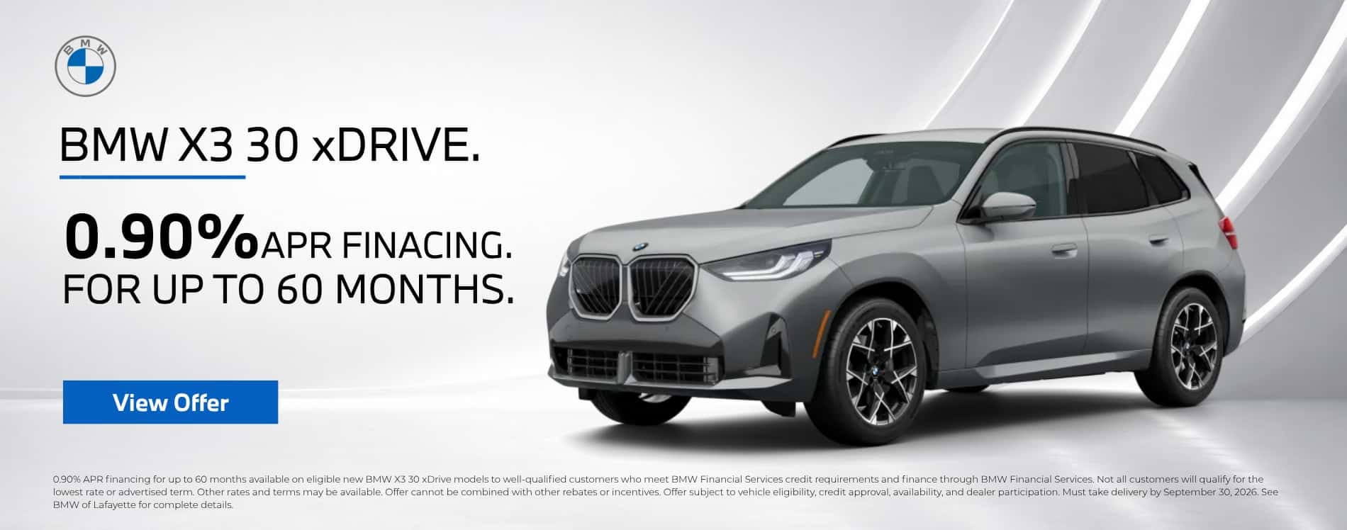 BMW X3 30 xDrive