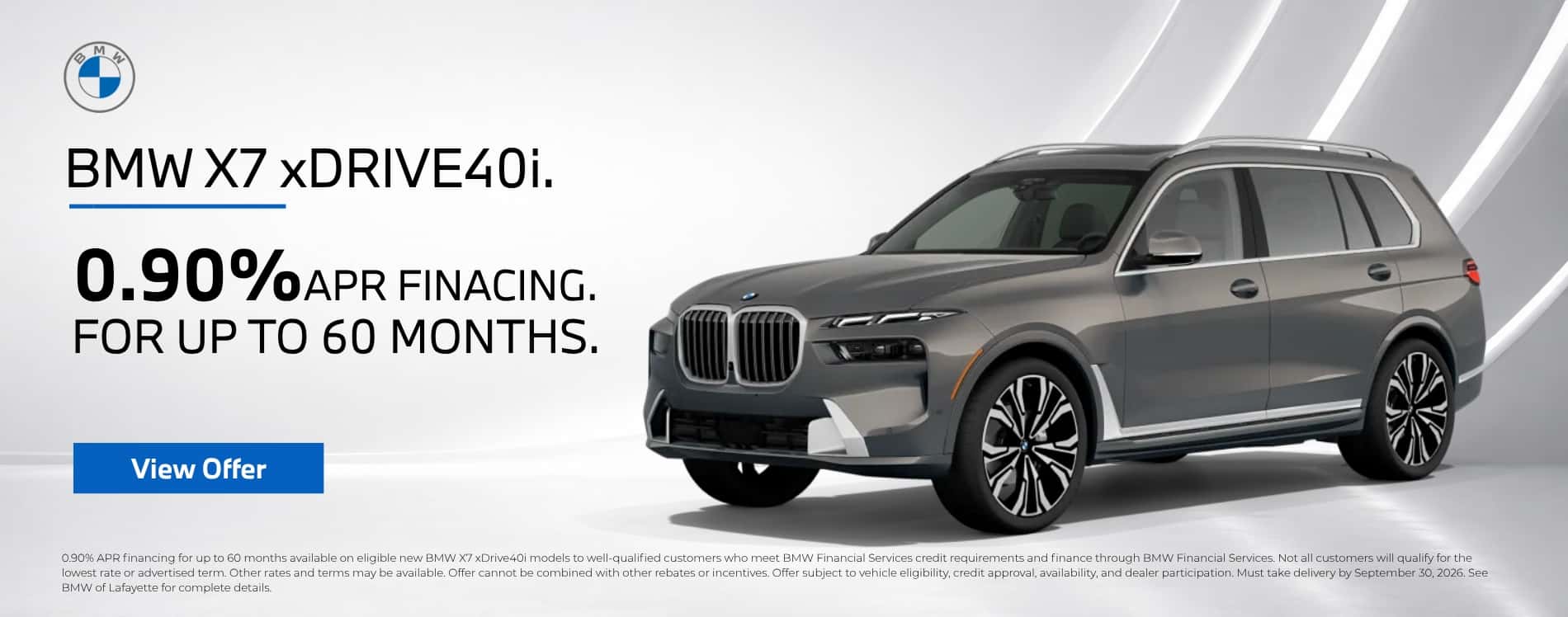BMW X7 xDrive40i