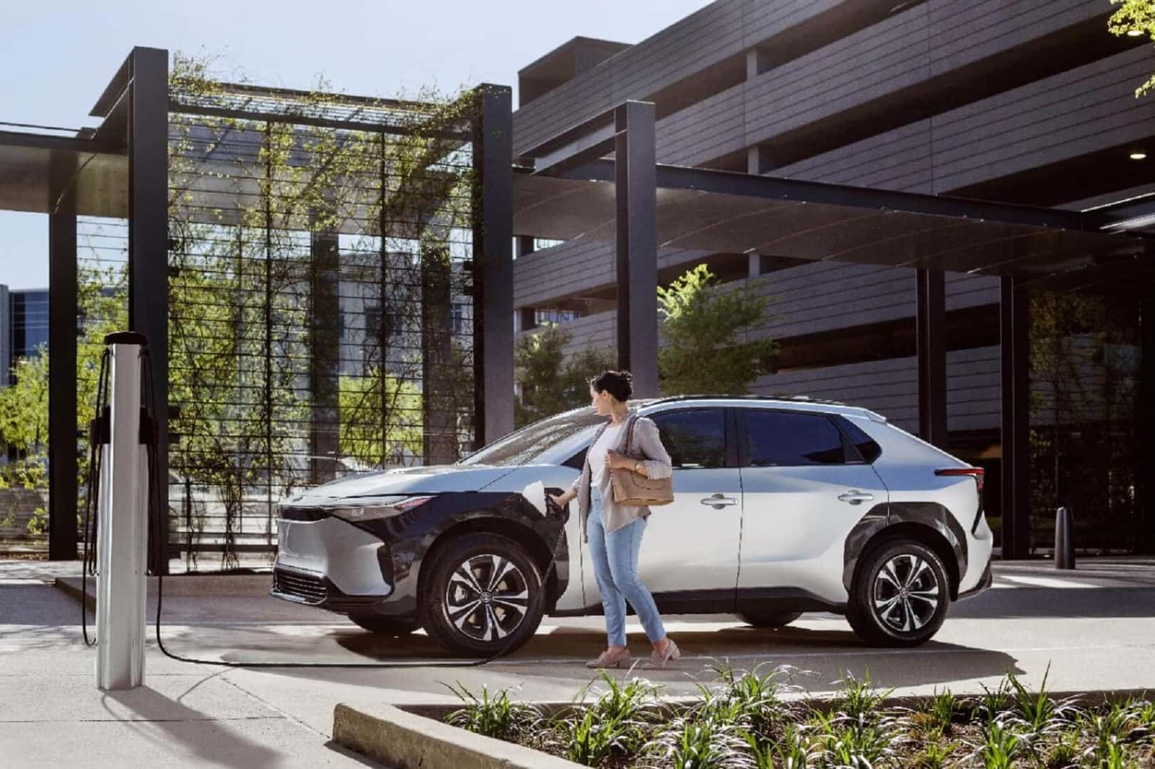  toyota bz4x charging
