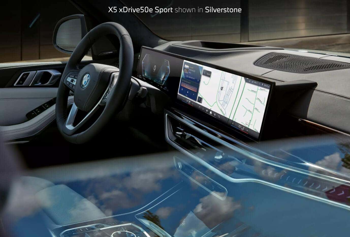 X5 xDrive50e Sport show in Silverstone