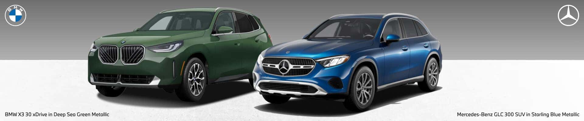 2026 BMW X3 VS. 2026 MERCEDES-BENZ GLC: SPECS, TRIMS & SAFETY