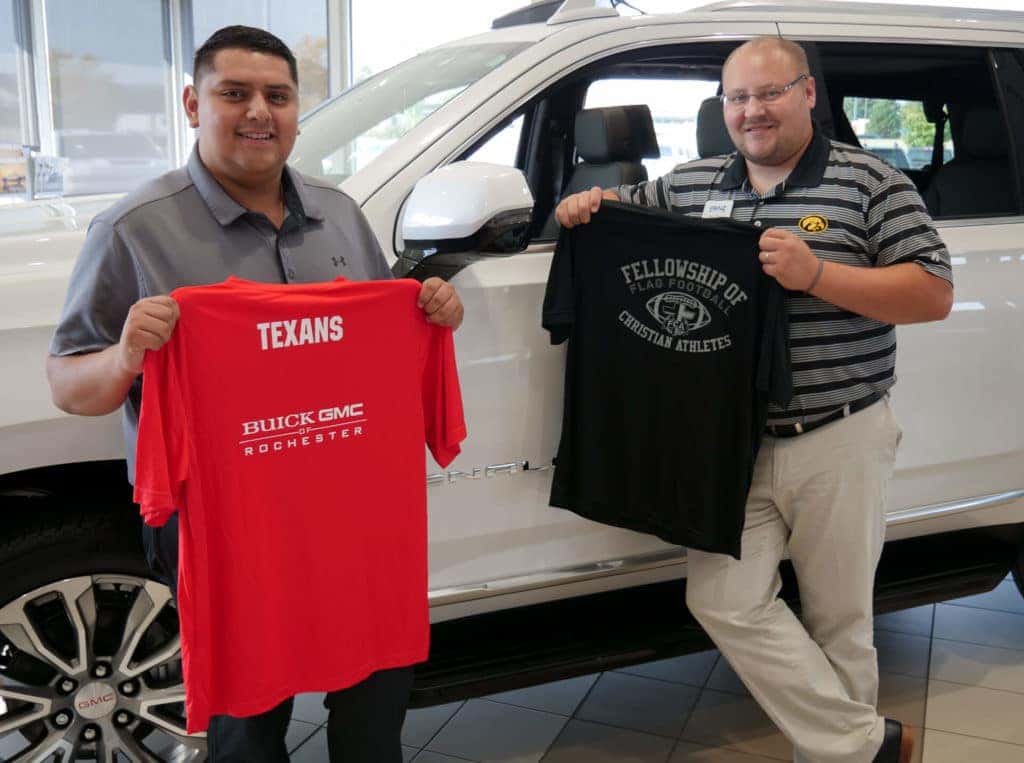 FCA Flag football sponsorship