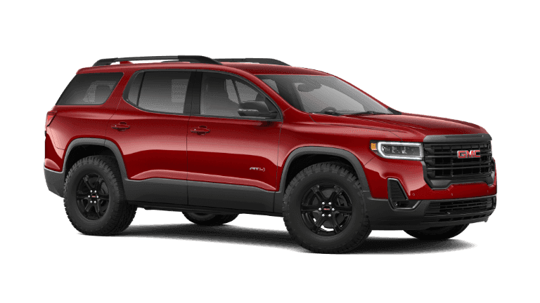 2021 GMC Acadia Trim Level Comparison: SLE, SLT, DENALI, & AT4