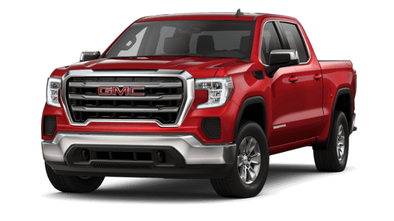 2022 GMC Sierra 1500 Limited SLE in Cayenne Red exterior