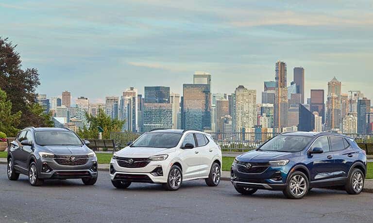 2022 Buick Encore GX exterior lineup
