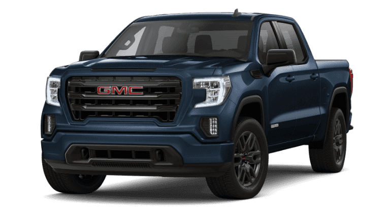 2022 GMC Sierra 1500 Limited Elevation in Pacific Blue exterior