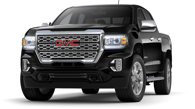 2022 GMC Canyon Denali in Onyx Black color