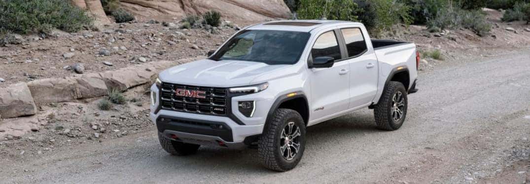 2023 GMC Canyon AT4 in white