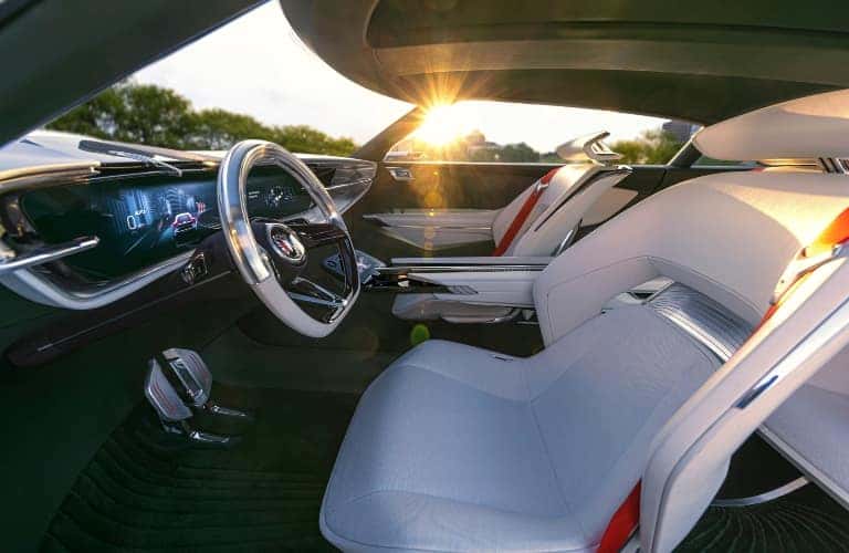 Side View of Buick Wildcat EV Concept Front Cabin