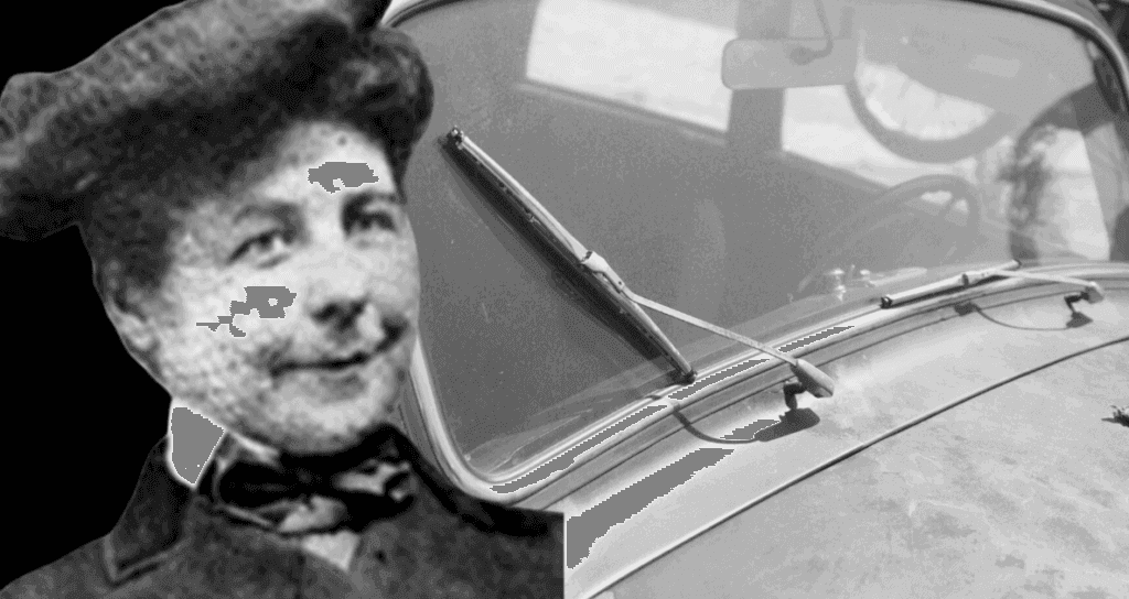 Mary Anderson, Inventor of the windshield wipers