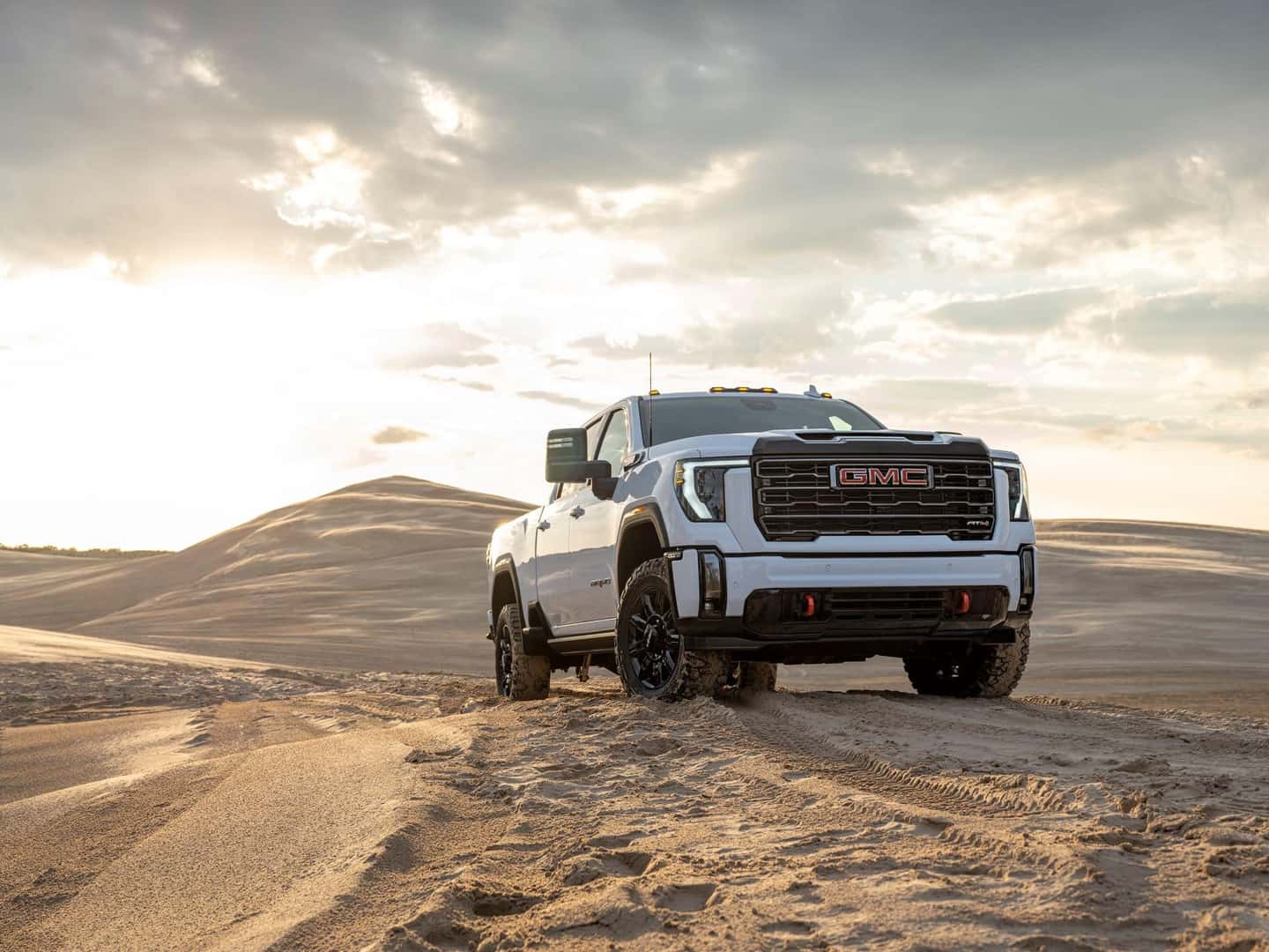 The Durable 2024 GMC Sierra 2500 On Sandy Dunes