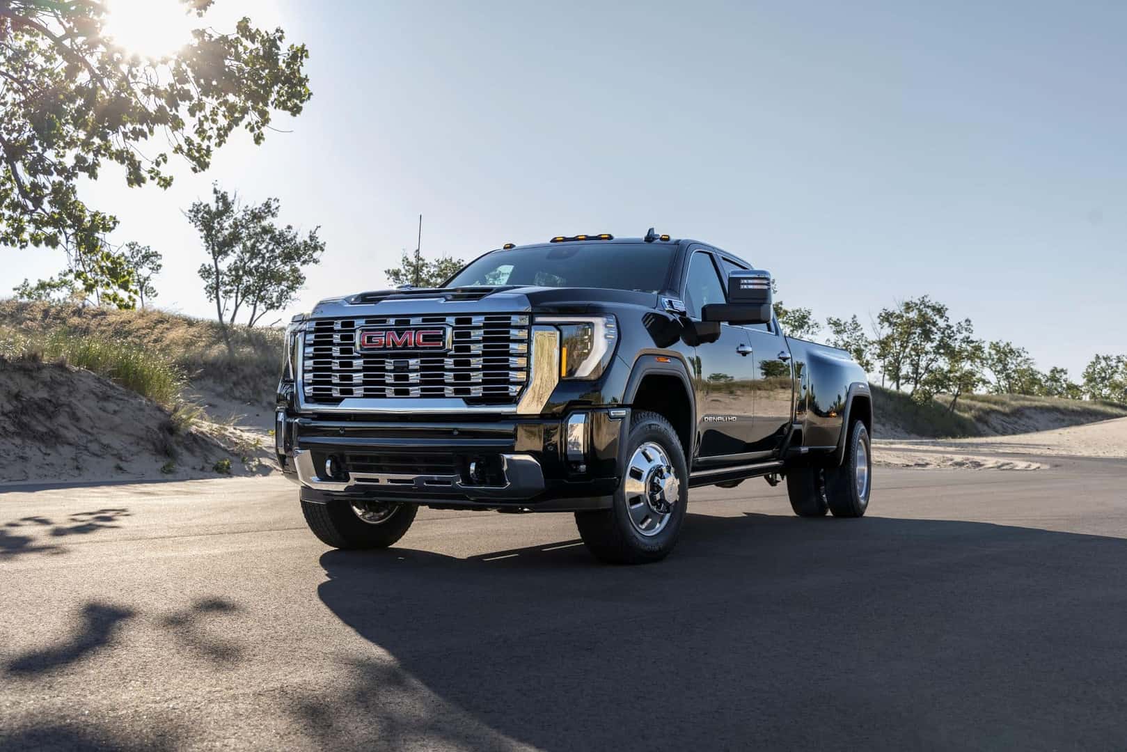 The Glorious 2024 GMC Sierra 3500 HD Denali, Glowing In The Sun