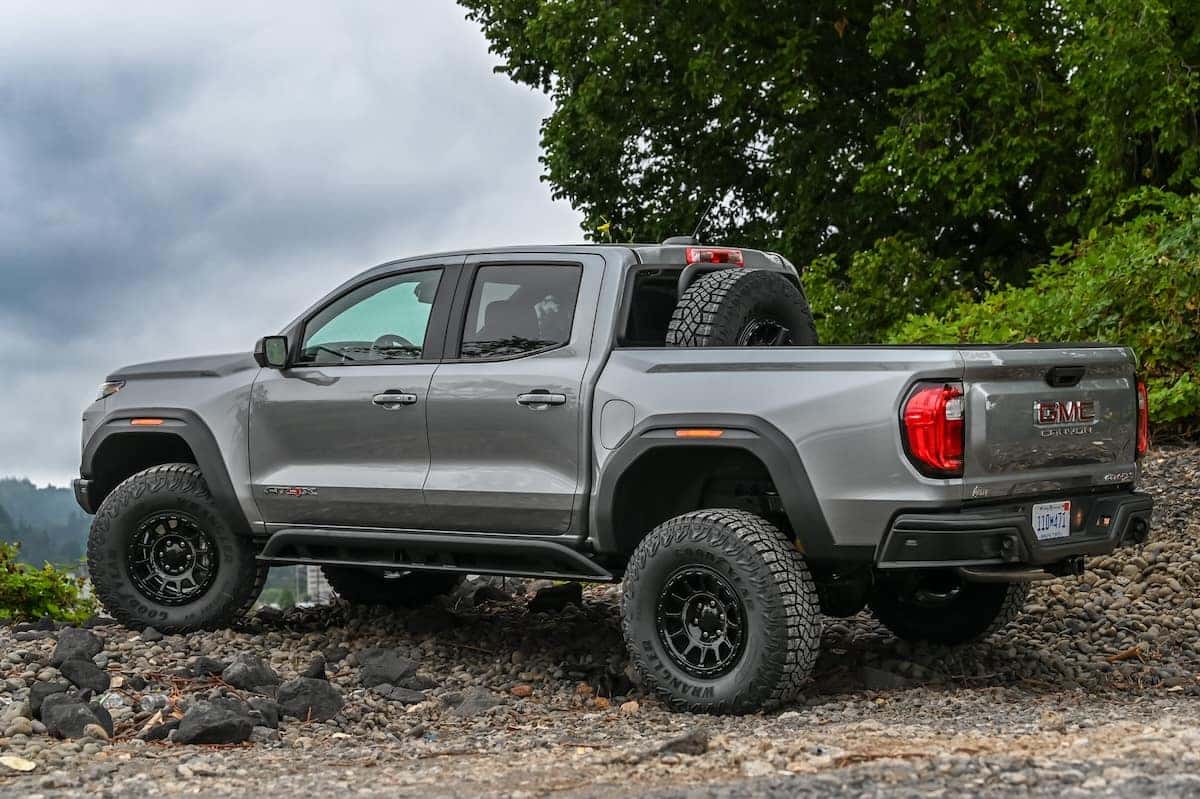 GMC Canyon AT4X AEV Edition Rear Side View