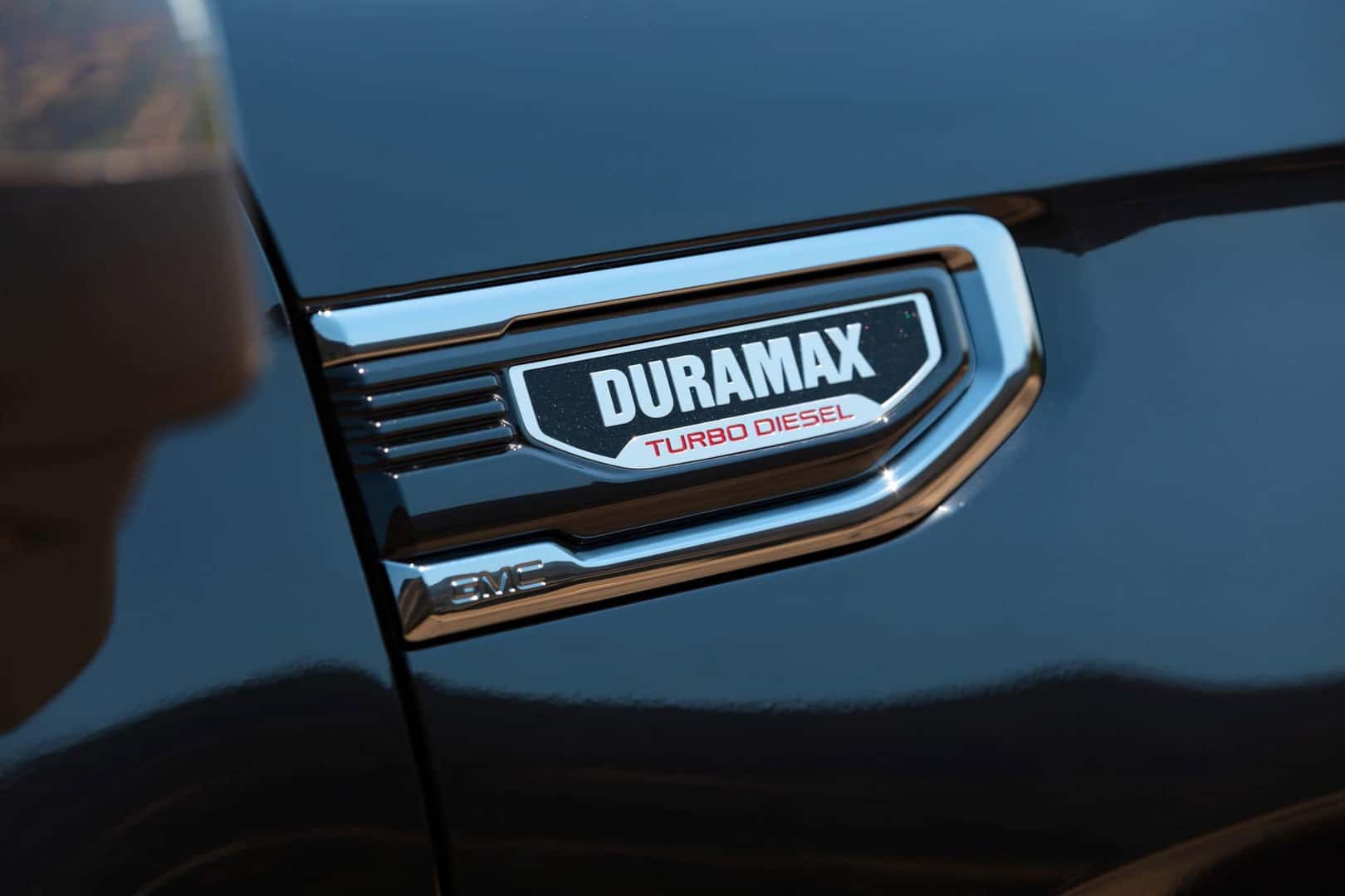The Duramax Label On The Fantastic 2024 GMC Sierra
