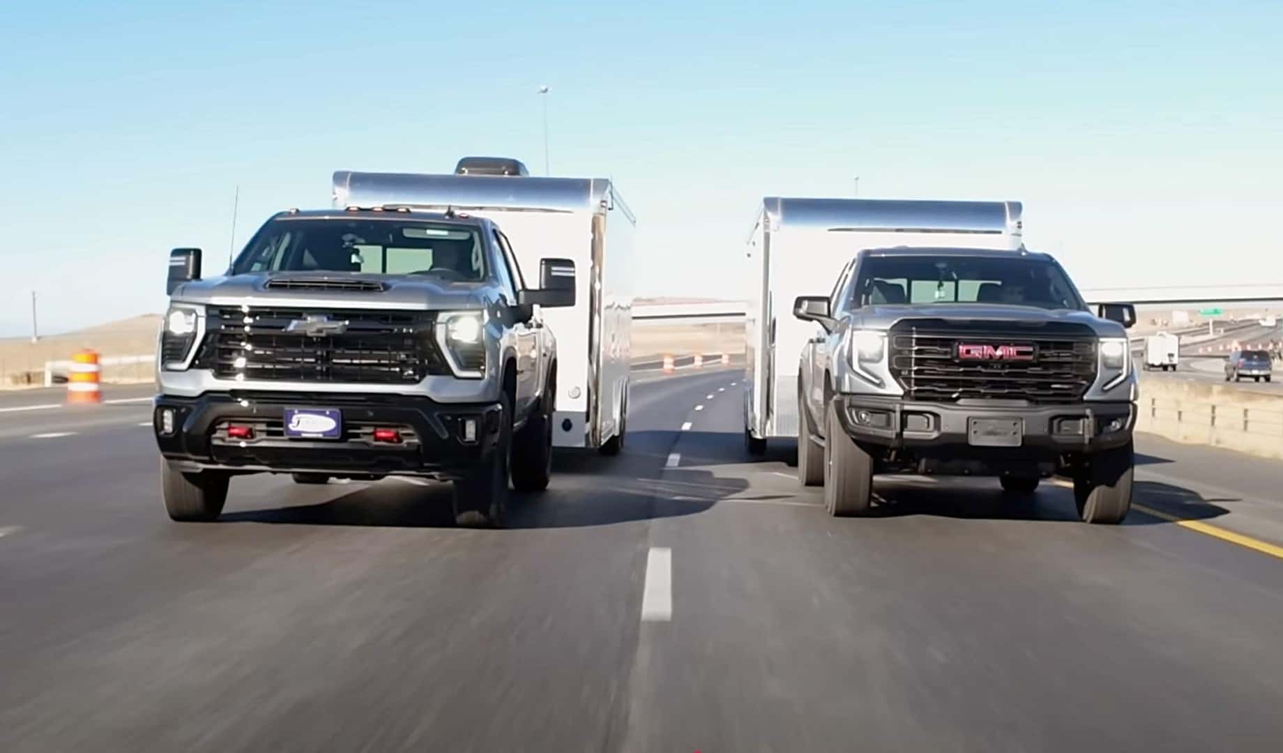The Trucks Trekking With Trailers