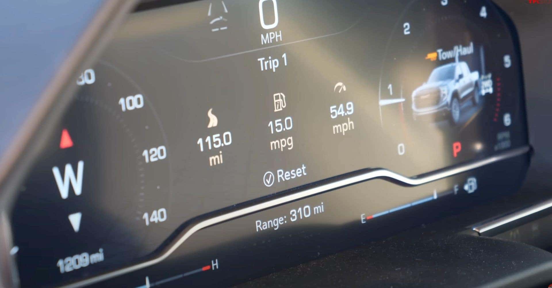 The Special Dashboard Of The GMC