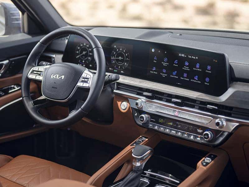 New 2025 Kia Telluride Full-Size SUV Interior Comfort Features and Technology