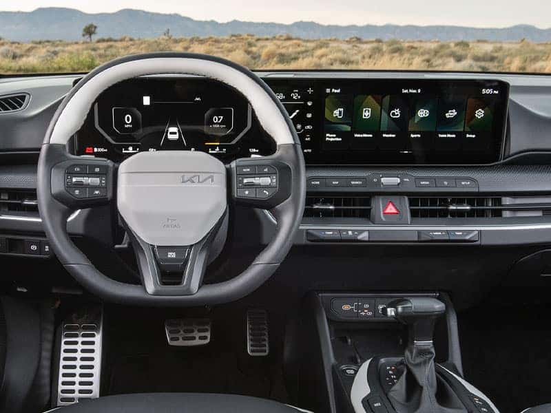 New 2025 Kia K4 Compact Sedan Interior Comfort Features and Technology