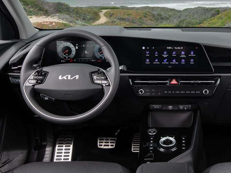 New 2025 Kia Niro Hybrid Crossover SUV Interior Comfort Features and Technology