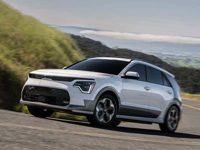 New 2025 Kia Niro EV Compact Crossover Electric SUV Electric Range Performance and Drivetrain