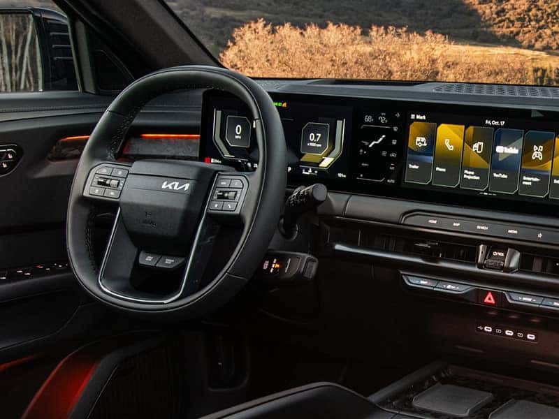 All-New 2027 Kia Telluride Midsize SUV Interior Comfort Features and Technology